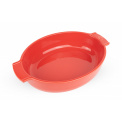 Naczynie ceramiczne Appolia 31x20cm czerwone