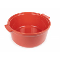 Ceramic Soufflé Dish 24x8.5cm Red - 1
