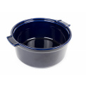Ceramic Soufflé Dish 24x8.5cm Blue - 1