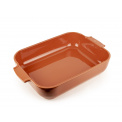 Ceramic Dish Appolia 40x27cm Terracotta - 1