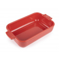 Ceramic Dish Appolia 22x12cm Red