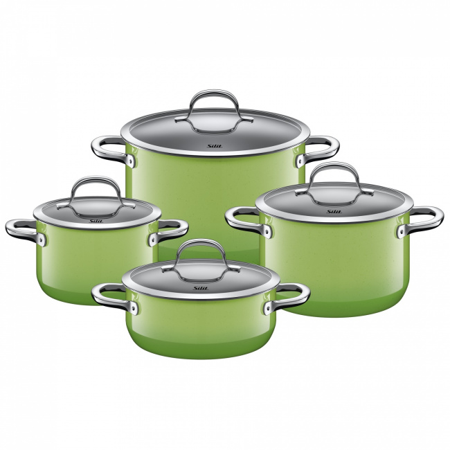 Passion Green 8-Piece Cookware Set - 1