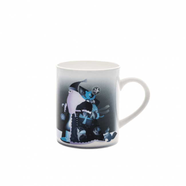 Blue Christmas Mug 350ml