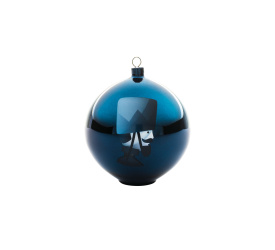 Bombka Blue Christmas