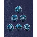 Blue Christmas Bauble - 2