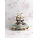 Set of 5 Tea Cups with Saucers 100 Years of Royal Albert - 3