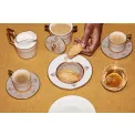 Filiżanka ze spodkiem Wedgwood Prestige Anthemion Grey do espresso - 3