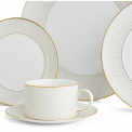 Gio Gold Coffee-Dinner Set for 1 Person - 18