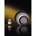 Wedgwood Prestige Anthemion Blue Espresso Cup with Saucer - 3