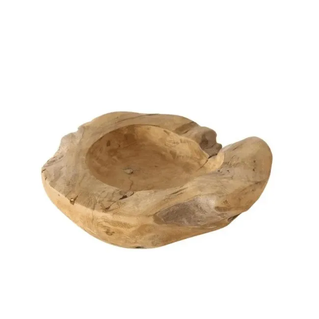 Teak Wood Bowl 30x9cm - 1