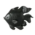 Dekoracja Ryba Nolan 26cm czarna - 1