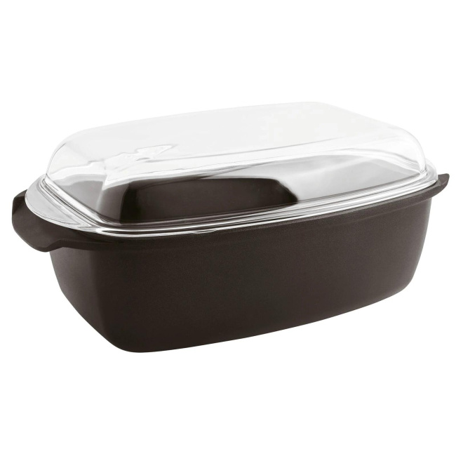 Rock'n'Rose Roasting Pan 32x21cm Black