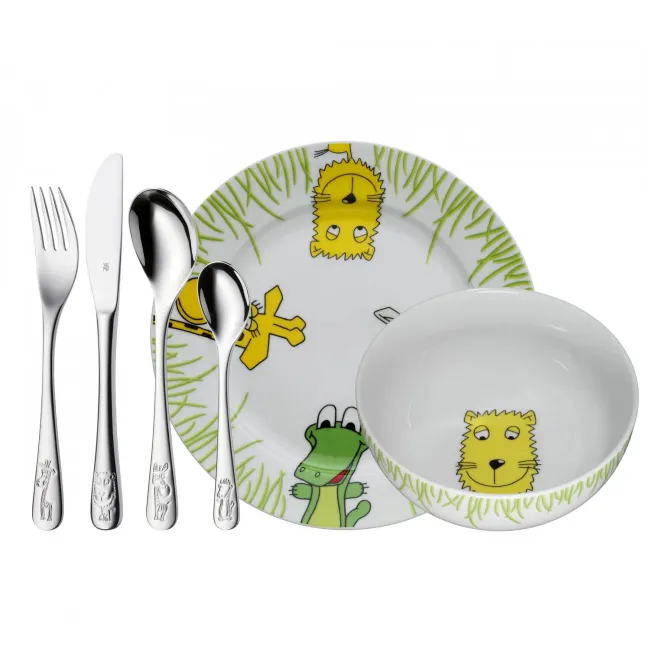 Safari 6-Piece Children's Tableware Set