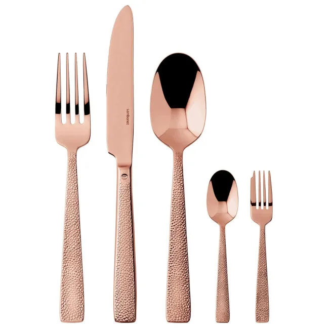 Zestaw sztućców Siena PVD 30 elementów (6 osób) Copper