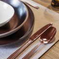 Set of 6 Espresso Spoons Cortina PVD Copper - 3