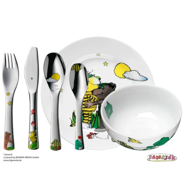 Janosch 6-Piece Children's Tableware Set