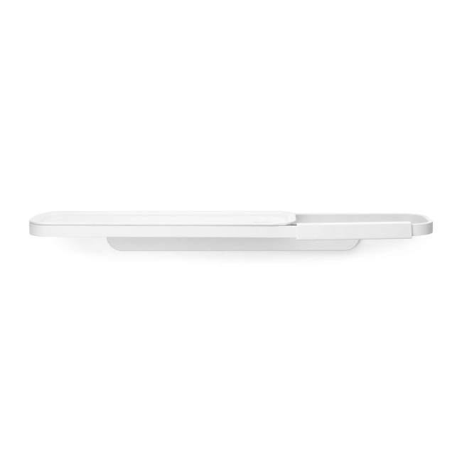 MindSet Toilet Paper Holder with Shelf Mineral Fresh White