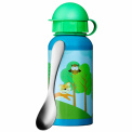 Children's Cutlery Set + Water Bottle, 5 Pieces - 3