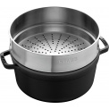 Cast Iron Cocotte 5.2L 26cm with Steel Insert - 2