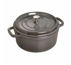 Garnek żeliwny Cocotte 26cm 5,2l grafitowy (II gatunek)