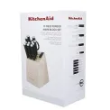 Set of 10 Knives + Scissors in Block with Sharpener - 2