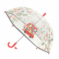 Children's Transparent Umbrella with Whistle Voyage
