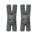 Set of 2 Black Lampo Clips - 1