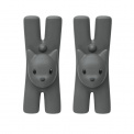 Set of 2 Black Lampo Clips - 1