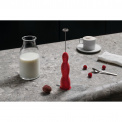 Red Milk Frother Pulcina - 3