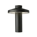 Turn T LED Lamp 22cm Black