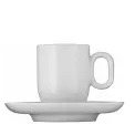 Komplet 2 filiżanek ze spodkiem Barista 60ml do espresso - 5