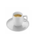 Komplet 2 filiżanek ze spodkiem Barista 60ml do espresso - 7