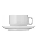 Komplet 2 filiżanek ze spodkiem Barista 160ml do cappucino - 4