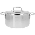 Garnek niski 5-Plus 24cm 5,2l z pokrywką - 1