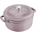Garnek żeliwny Cocotte 20cm 2,2l kwiat wiśni - 1