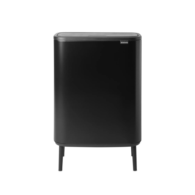 Kosz na odpady Bo Touch Hi 60l czarny mat