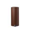 NewIcon 30l Trash Can Mineral Cosy Brown