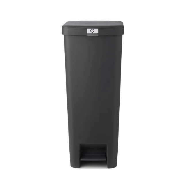 StepUp 40l Trash Can Dark Grey
