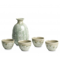 Set Carafe + 4 sake cups