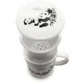 Kubek 300ml z zaparzaczem Panda - 3