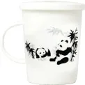 Kubek 300ml z zaparzaczem Panda - 2