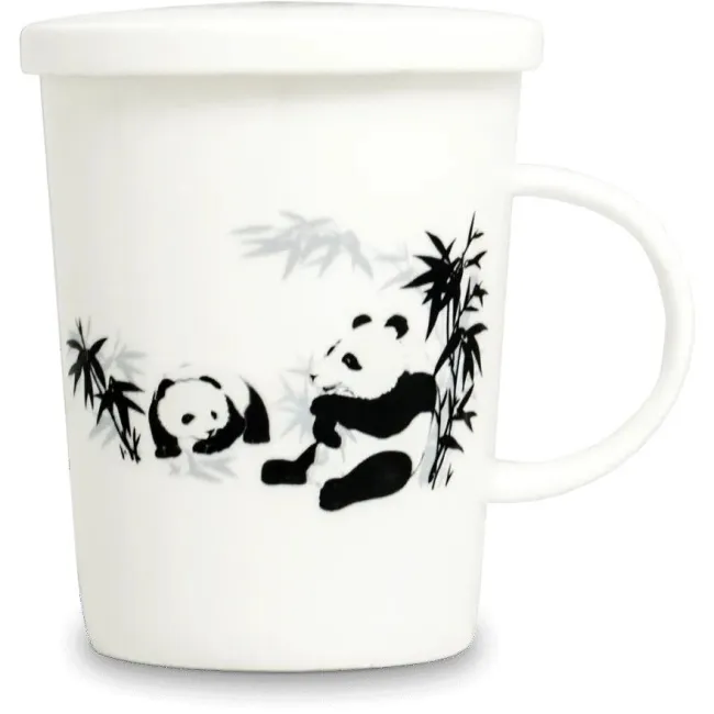 Kubek 300ml z zaparzaczem Panda