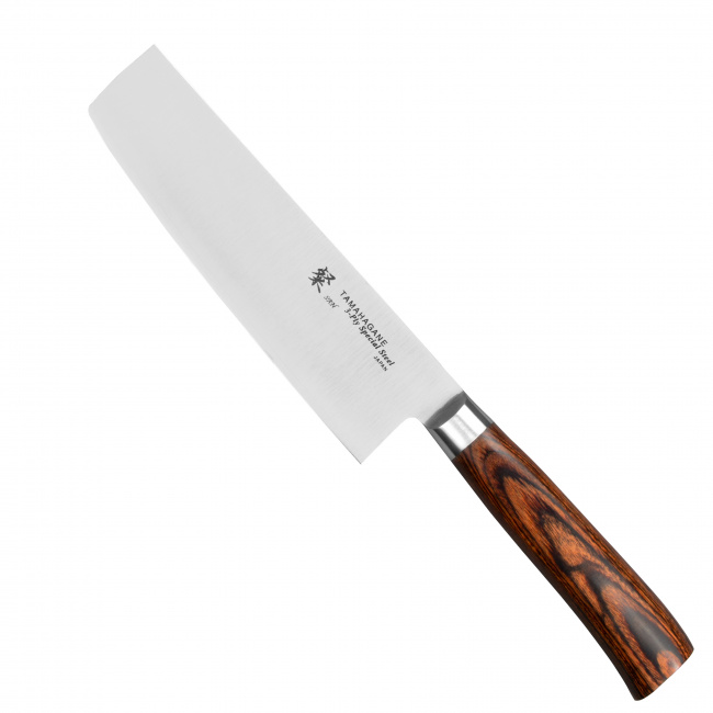 Nóż SAN Brown 18cm Nakiri