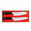 Set of 2 Sword Smith Chef's Knife + Santoku - 1