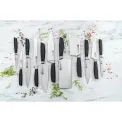 All * Star 18cm Santoku Knife with Grains Silver - 9