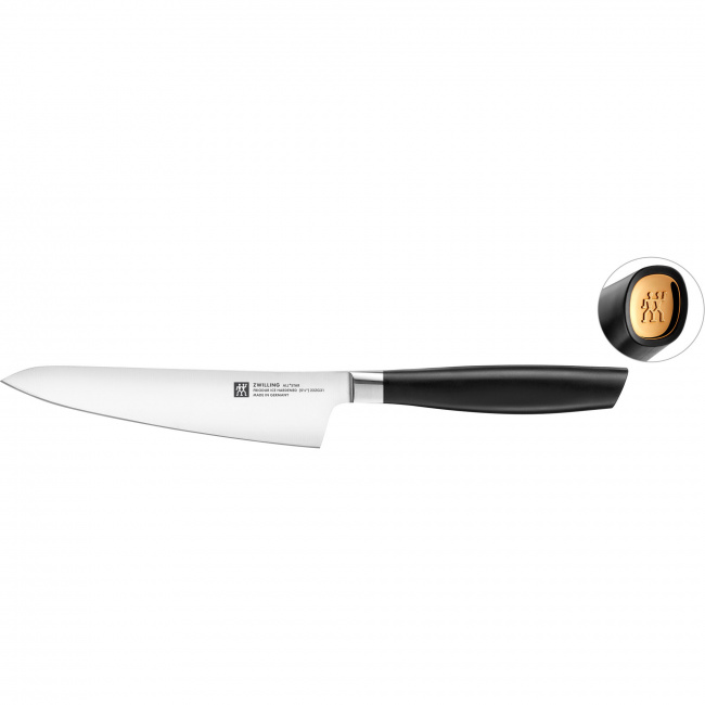 All * Star 14cm Compact Chef's Knife Gold