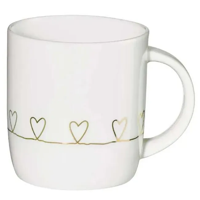 Linia Mug 350ml Hearts