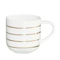 Coppa Gold Mug 400ml Golden Lines