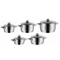 Quality One Cookware Set 9 pieces - 10
