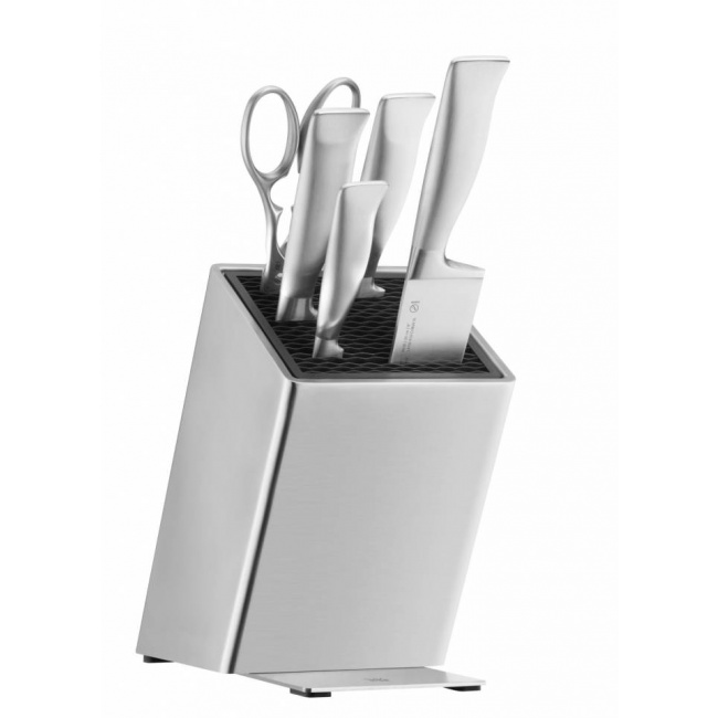 Grand Gourmet 4-knife Set + scissors in block - 1